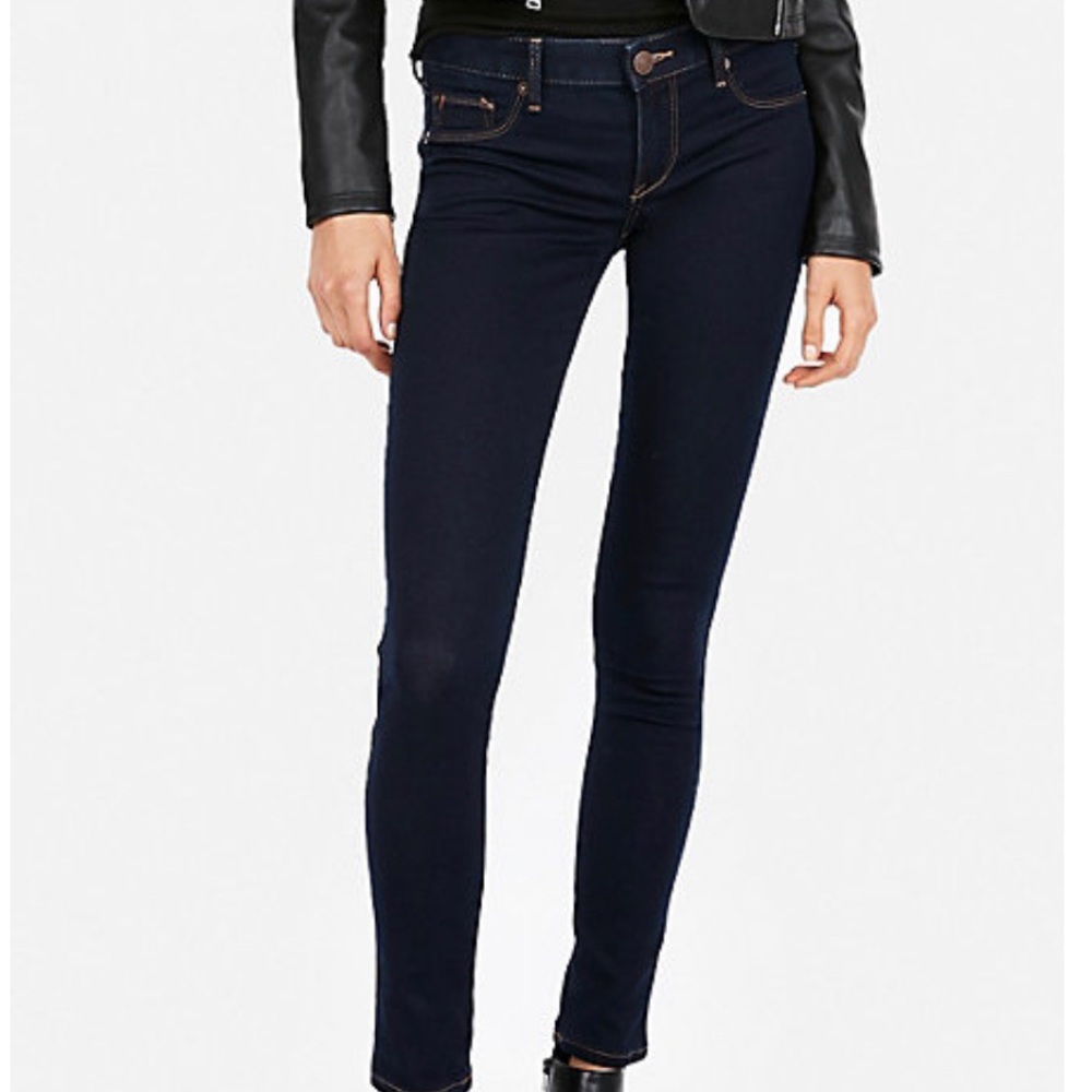 Express Legging Dark Jeans-Stella